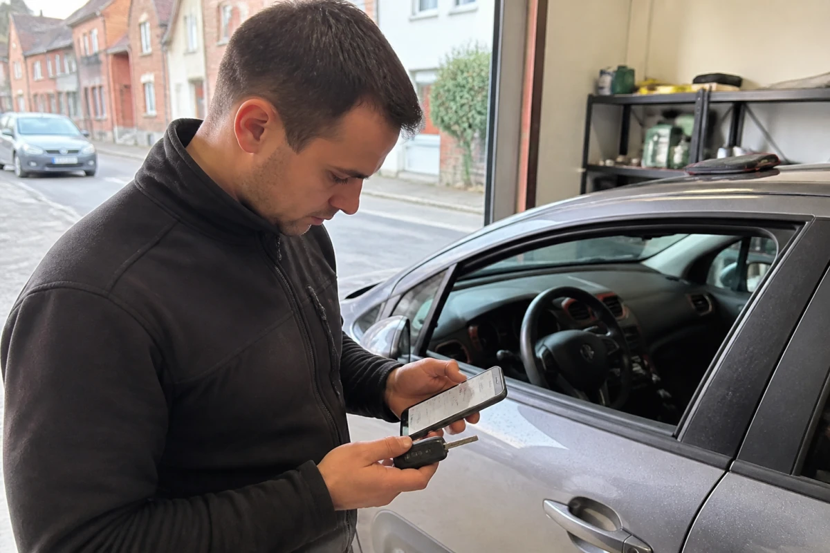 Création double clé voiture Compiègne