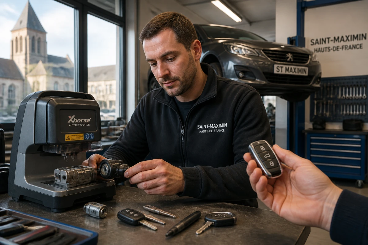 Diagnostic immobilisme automobile panne démarrage Creil