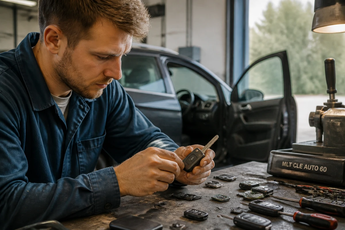 Remplacement clé de voiture perdue Senlis