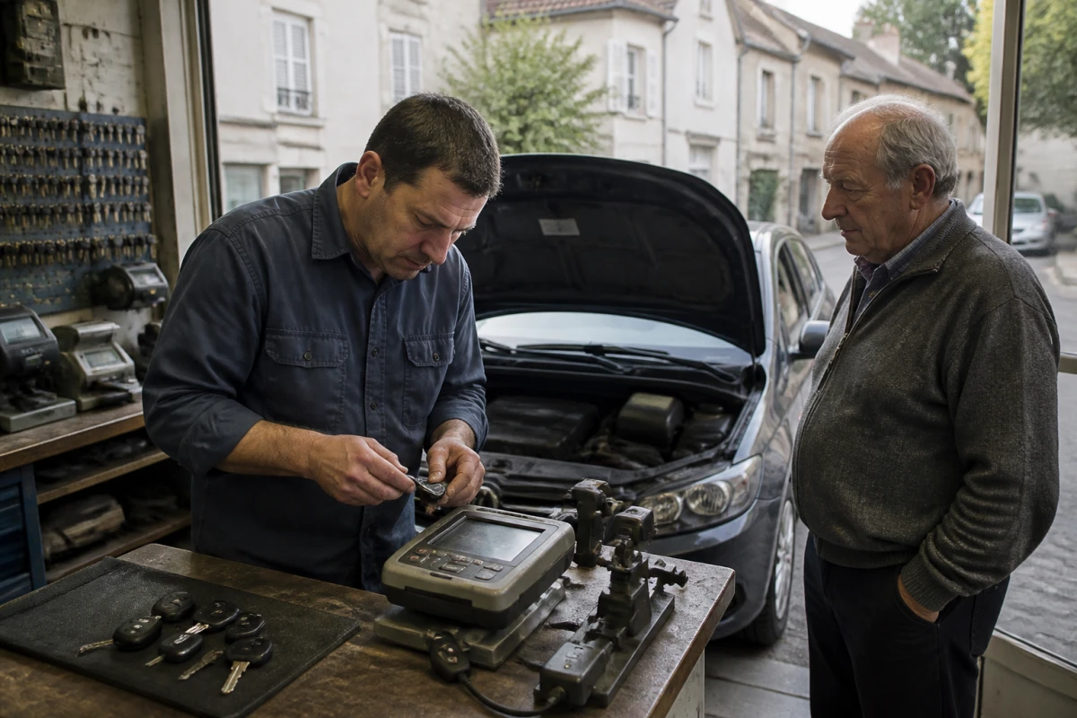 Remplacement clé voiture Clermont