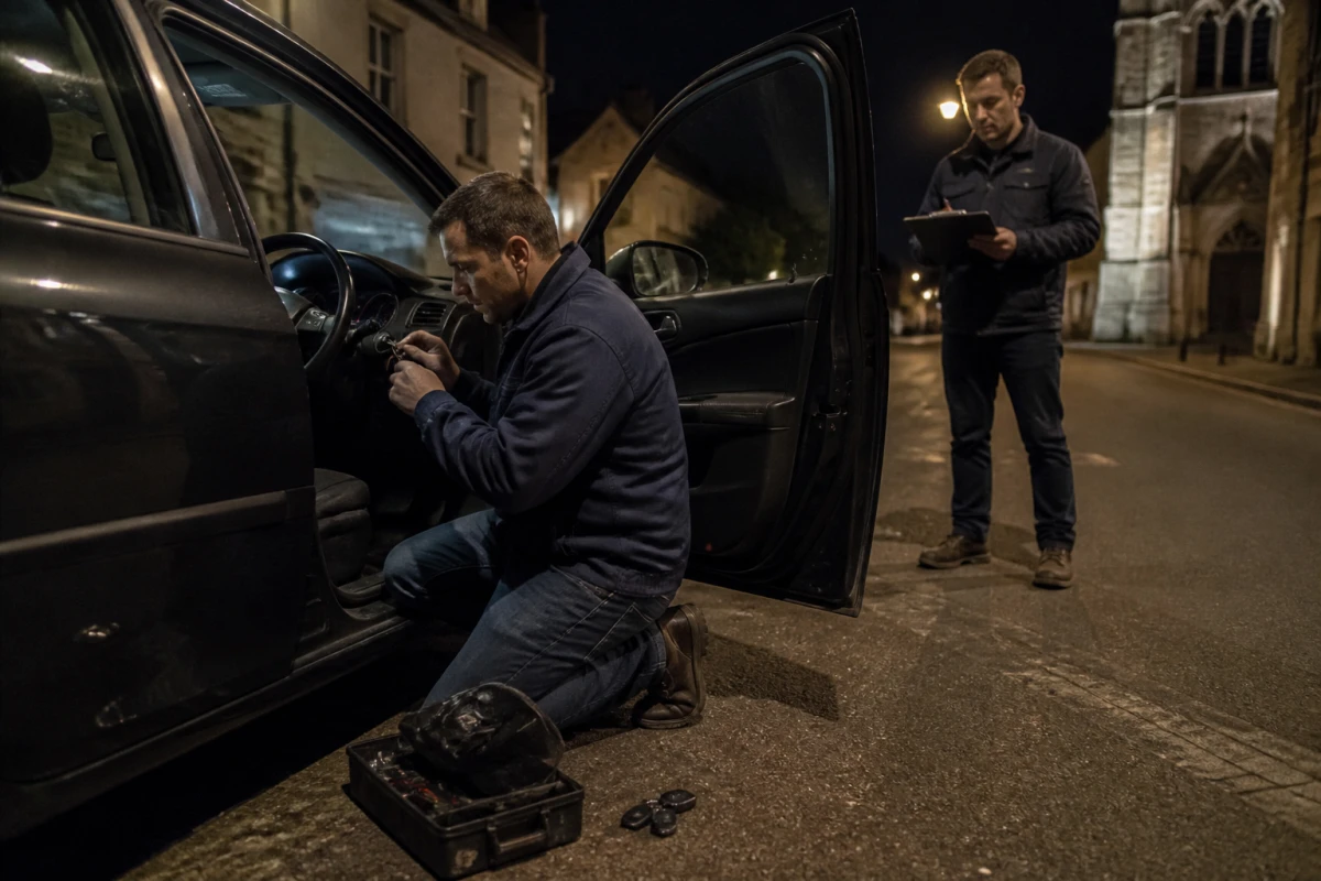 Remplacement clé voiture urgence nuit Saint-Maximin
